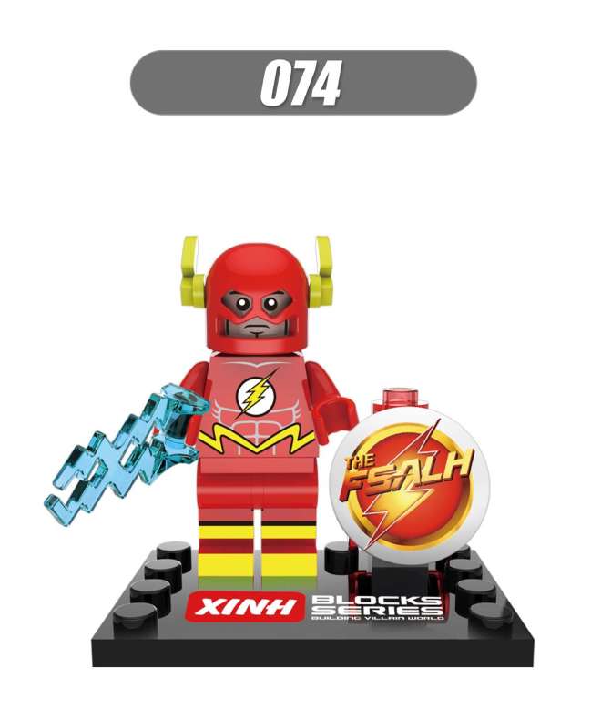 XH067-074 Marvel Movie The Flash Action Figure Building Blocks Kids Toys