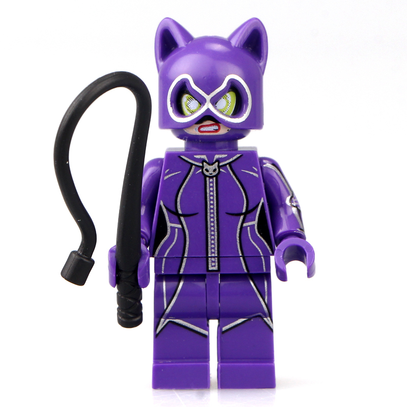 WM95 Marvel Super Hero DC Catwoman  Action Figures Birthday Gifts Building Blocks Kids Toys