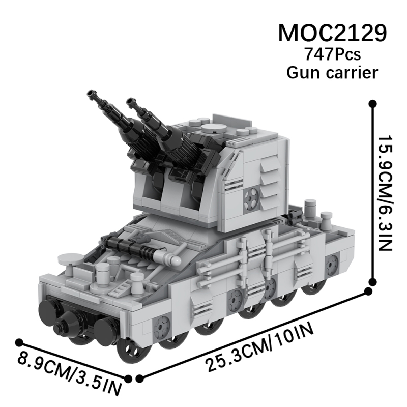 MOC2129 Star Wars Movie series Gun carrier Model Building Blocks Bricks Kids Toys for Children Gift MOC Parts