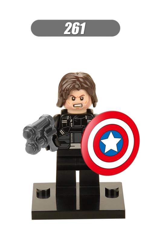 X0114 Marvel Movie Captain America Falcon Winter Soldier She-Hulk Iron Man Black Panther Spider-Man War Machine Action Figure Building Blocks Kids Toy