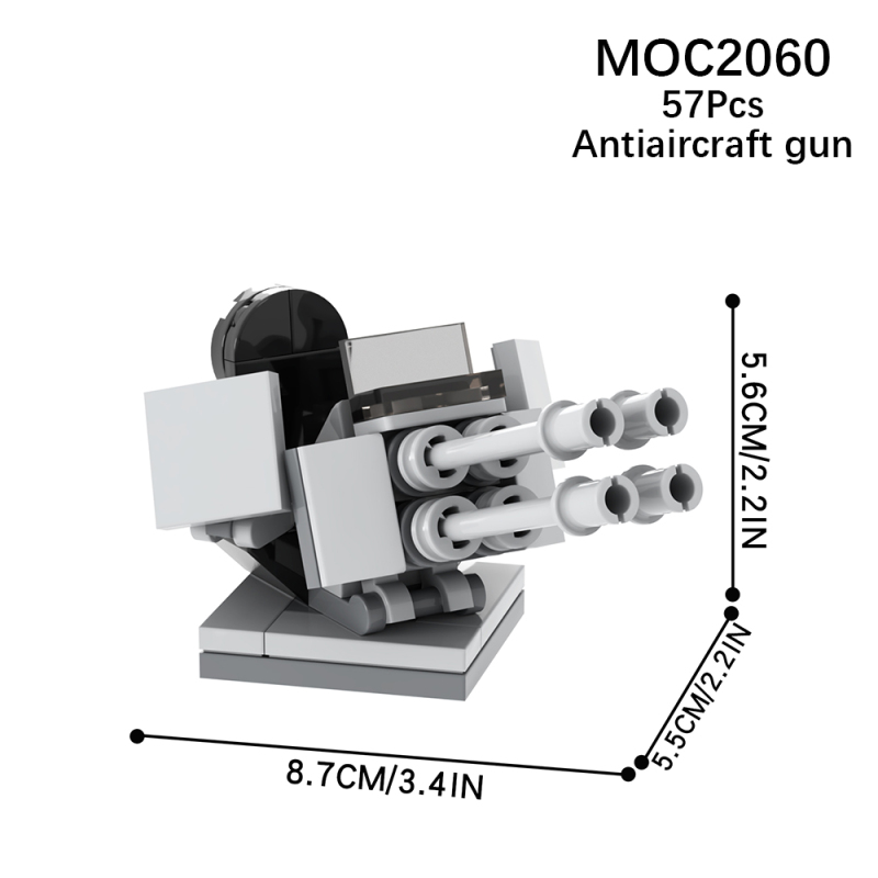 MOC2060 Star Wars Antiaircraft gun Building Blocks Bricks Kids Toys for Children Gift MOC Parts