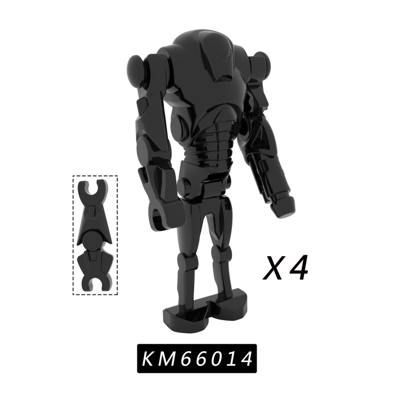 KM66014 KM66015 Star Wars Movie Battle Droid Action Figure Building Blocks Kids Toys