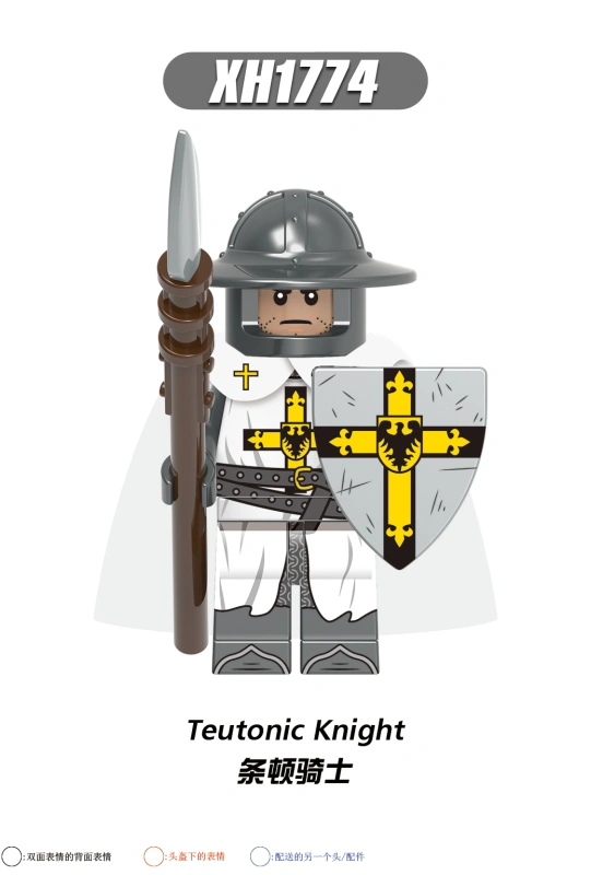 X0320 Medieval Roman Gladiator Signifer Legion Soldier Archer Greece Hoplite Knight Templar Hospital Teutonic Knight  Action Figure Building Blocks Ki