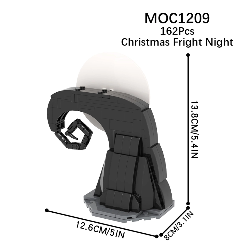 MOC1209 Creativity series Christmas Eve Model Building Blocks Bricks Kids Toys for Children Gift MOC Parts