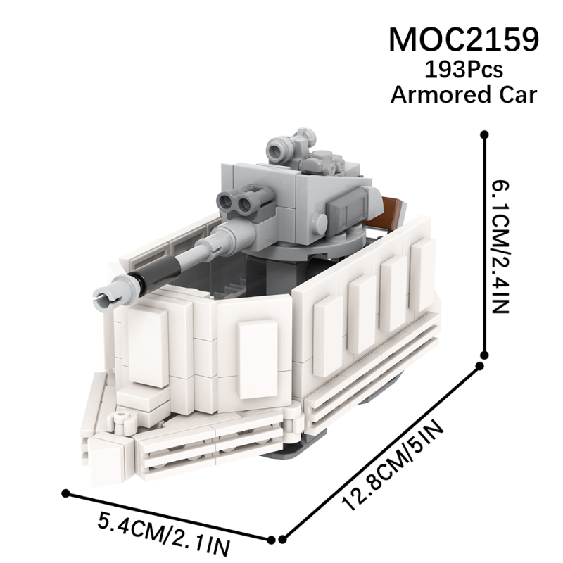 MOC2159 Star Wars Movie series Rebel armored vehicles Model Building Blocks Bricks Kids Toys for Children Gift MOC Parts