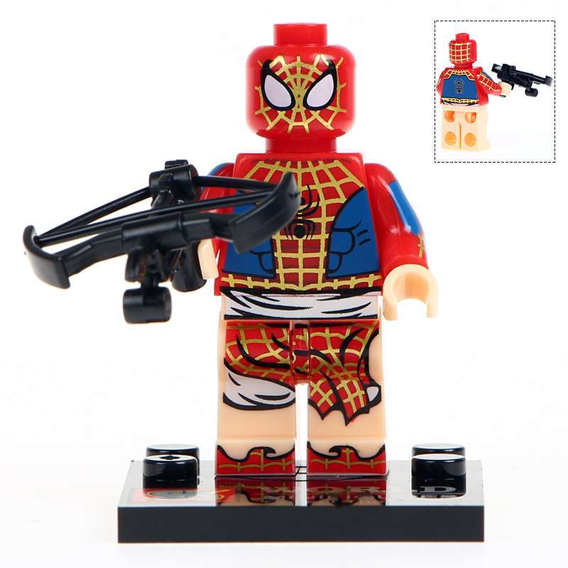 SY674 Marvel Super Hero Spider-Man Figure Building Blocks Kids Toys