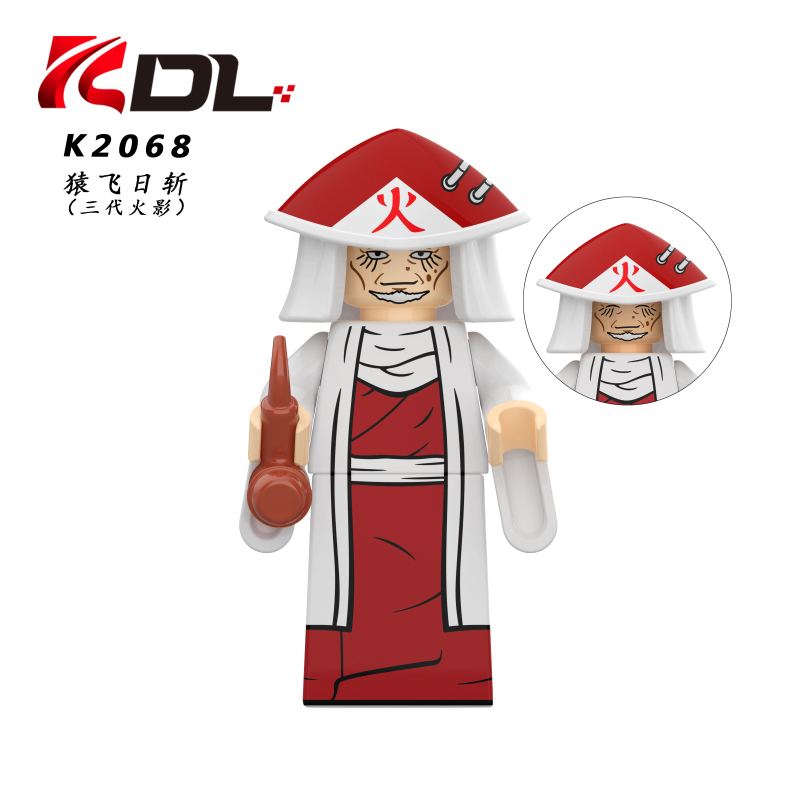 KDL810 Movie Series Naruto Action Figures Building Blocks Kids Toys
