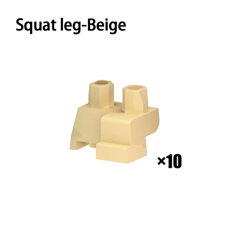 10PCS/LOT Figure Accessoties Legs Compatible Figures Building Blocks Kids Toys