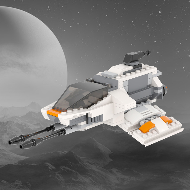 MOC2115 Star Wars serie E-Wing Starfighter Building Blocks Bricks Kids Toys for Children Gift MOC Parts