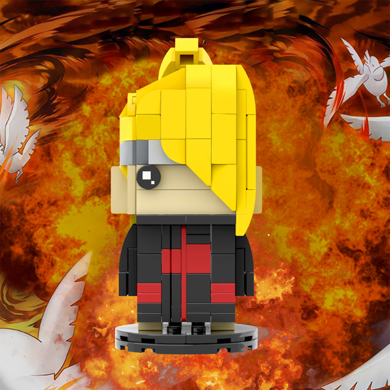 MOC7020 Creativity series Anime NARUTO Deidara Action Figure Model Building Blocks Bricks Kids Toys for Children Gift MOC Parts