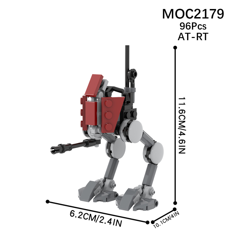 MOC2179 Star Wars Movie series AT-RT Building Blocks Bricks Kids Toys for Children Gift MOC Parts