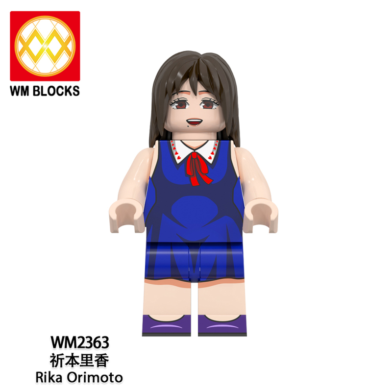WM6140 Jujutsu Kaisen Anime  Action Figure Building Blocks Kids Toys