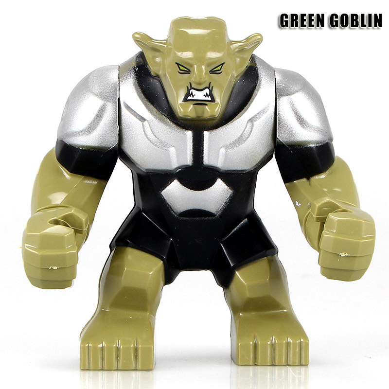 Decool0183 Marvel Movie Series Big Figure Green Goblin Action Figures Building Blocks Kids Toys