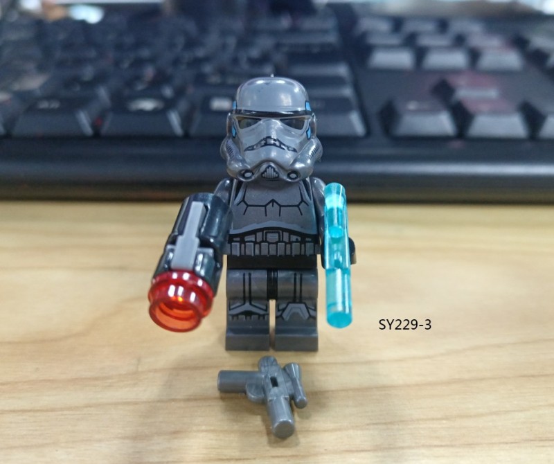 SY229-3 Star Wars Minifigure Warrior Imperial Stormtrooper Bricks Kids Toy