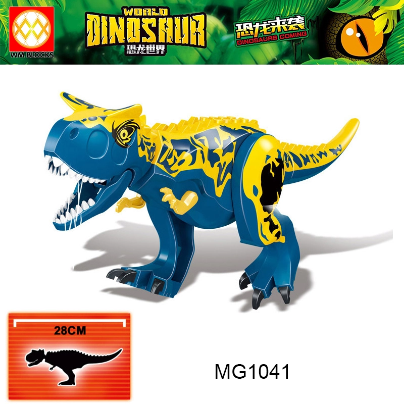 MG1001 MG1084 MG1090 MG1102 MG1107 MG1108 MG1113 MG1115 MG1120 Dinosaur Building Blocks Bricks Kids Toys for Children Gift MOC Parts