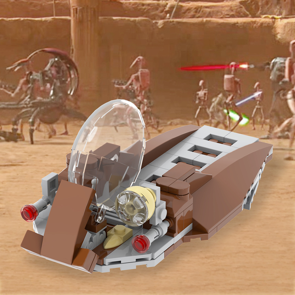 MOC2135 Star Wars Movie serie Combat robot transport vehicle Building ...
