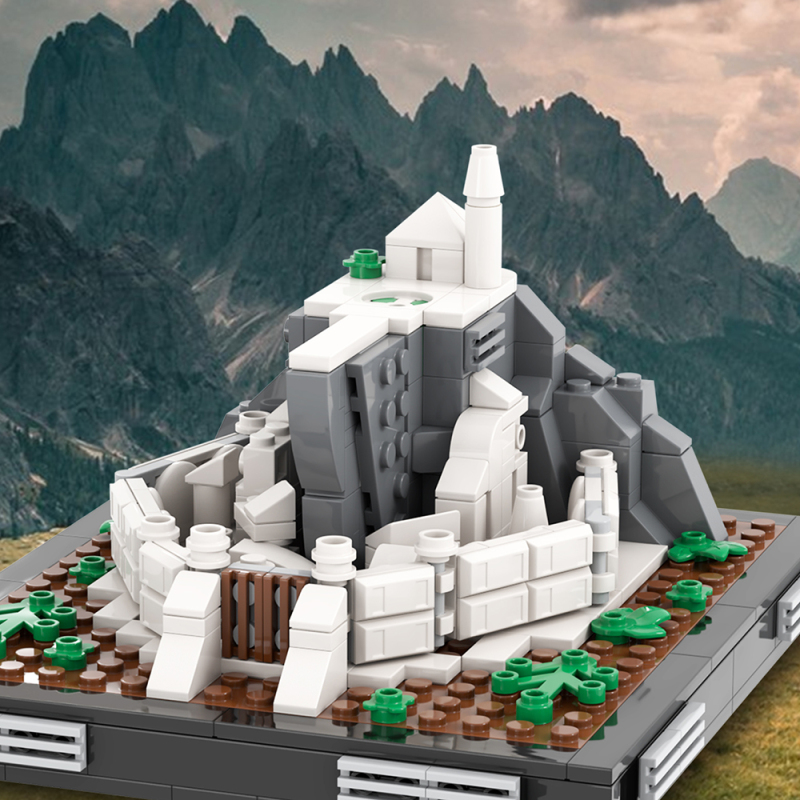 MOC1233 Creativity Series The Lord of the Rings Minas Tirith Model Building Blocks Bricks Kids Toys for Children Gift MOC Parts