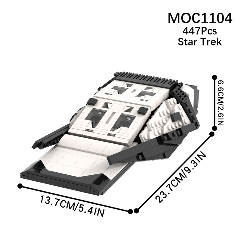 MOC1104 Creativity series Interstellar ranger Building Blocks Bricks Kids Toys for Children Gift MOC Parts