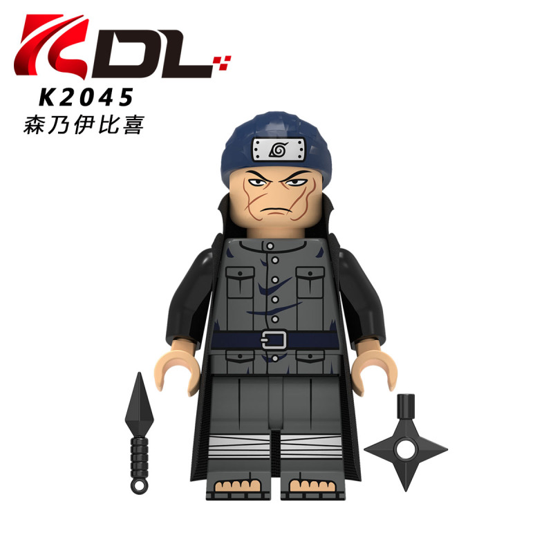 KDL807 Uzumaki Japanese Anime Uchiha Itachi Vortex Uzhi Kakashi Wild Original Lin Sen Mini Building Figure Blocks Toys for Kids