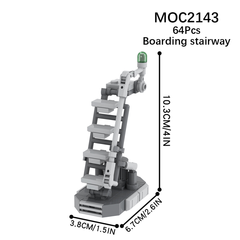 MOC2143 Star Wars Movie series Boarding Stairway Model Building Blocks Bricks Kids Toys for Children Gift MOC Parts