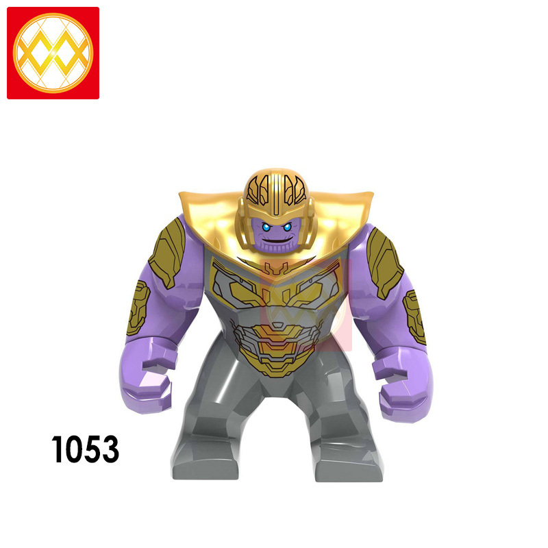 XH1053 Marvel Movie Thanos Action Figure Building Blocks Kids Toys
