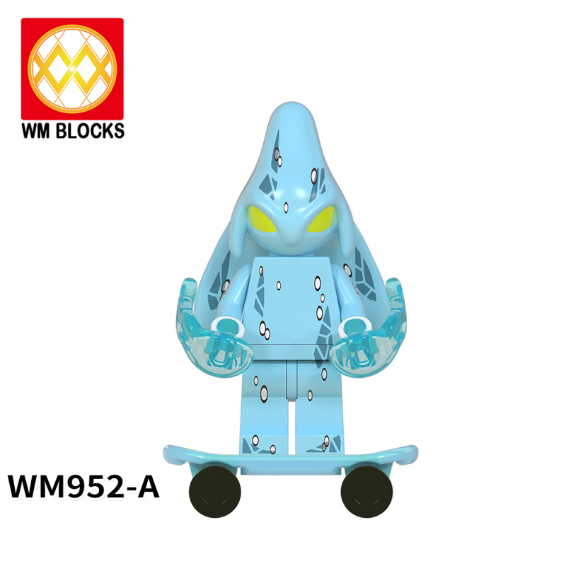 WM6088-A Game Series Sonic Jet Metal Sonic Sticks Nack The Weasel Bark The Polar Bear Chaos Espio Infinitto Action Figure Building Blocks Kids Toys