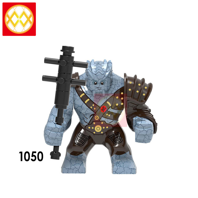 XH1050 Marvel Movie Korg Big Action Figure Building Blocks Kids Toys