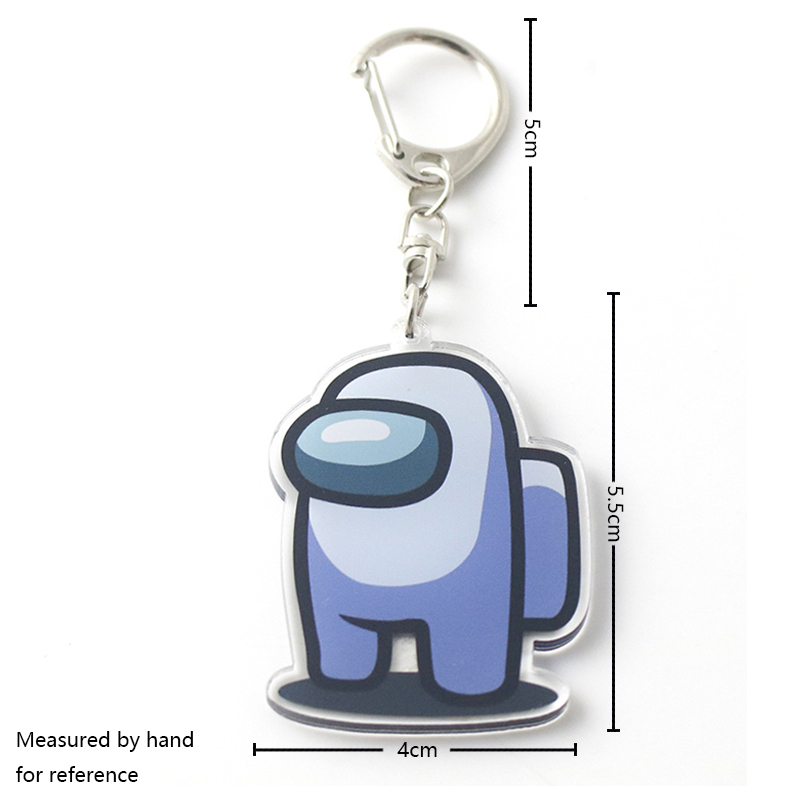 Among Us Acrylic Key Chain Game Series Characters Action Figure Decoration pendant Toys For Children