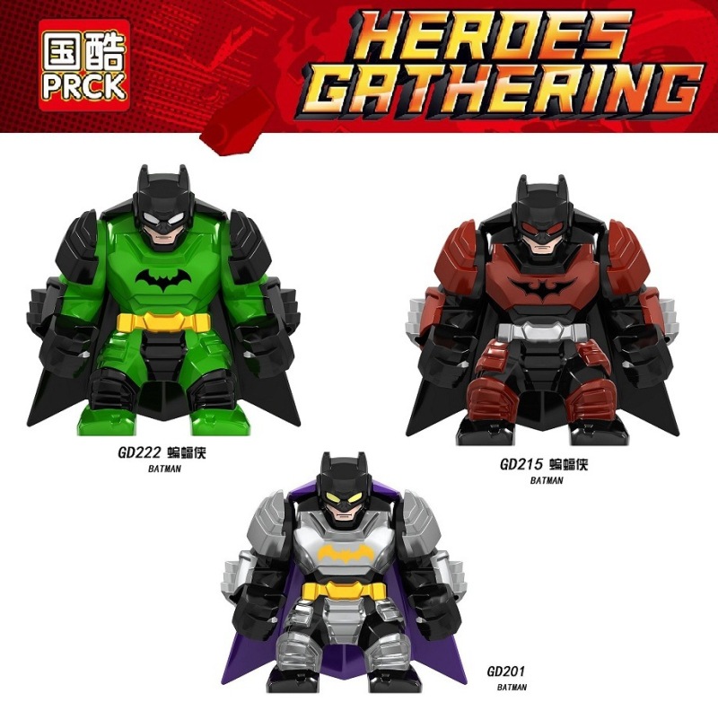 GD222 Super Hero DC Batman Action Figures Building Blocks Kids Toys