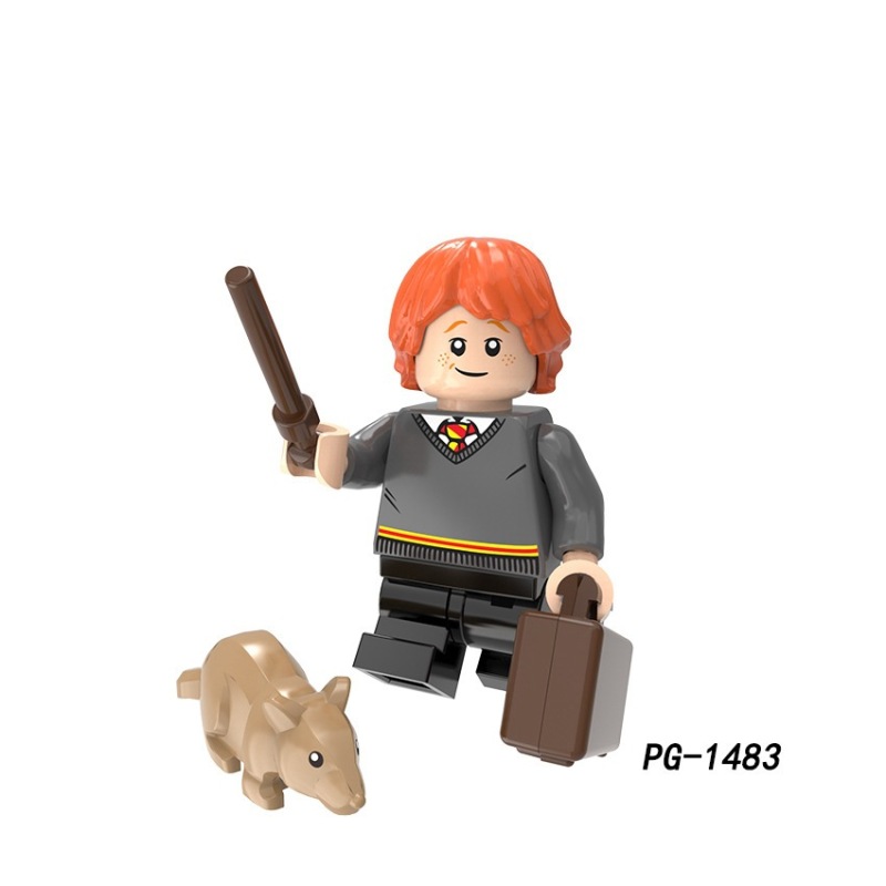 PG1483  Harry Potter Ron Action Figures Birthday Gifts Building Blocks Kids Toys