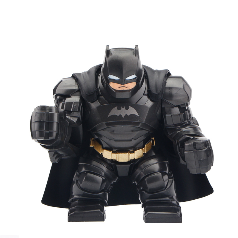 Decool0295 Marvel Movie Series Big Figure Armored Batman Action Figures Building Blocks Kids Toys