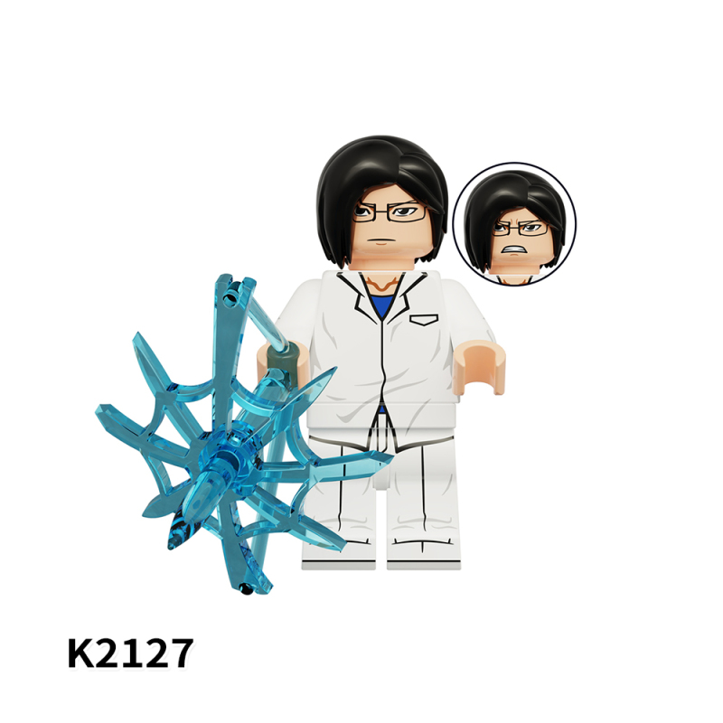KDL816 Anime BLEACH Characters Unohana Retsu Action Figure Building Blocks Kids Toys