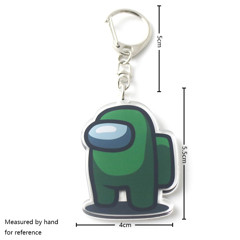 Among Us Acrylic Key Chain Game Series Characters Action Figure Decoration pendant Toys For Children