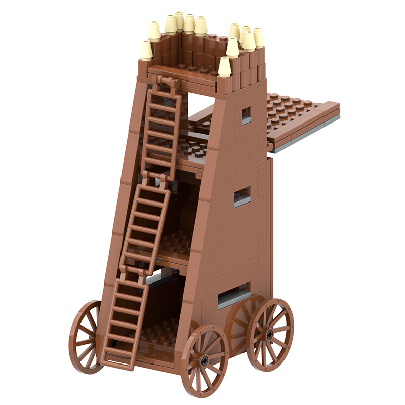 MOC5012 Military Series Ladder Car    Building Blocks Bricks Kids Toys for Children Gift MOC Parts