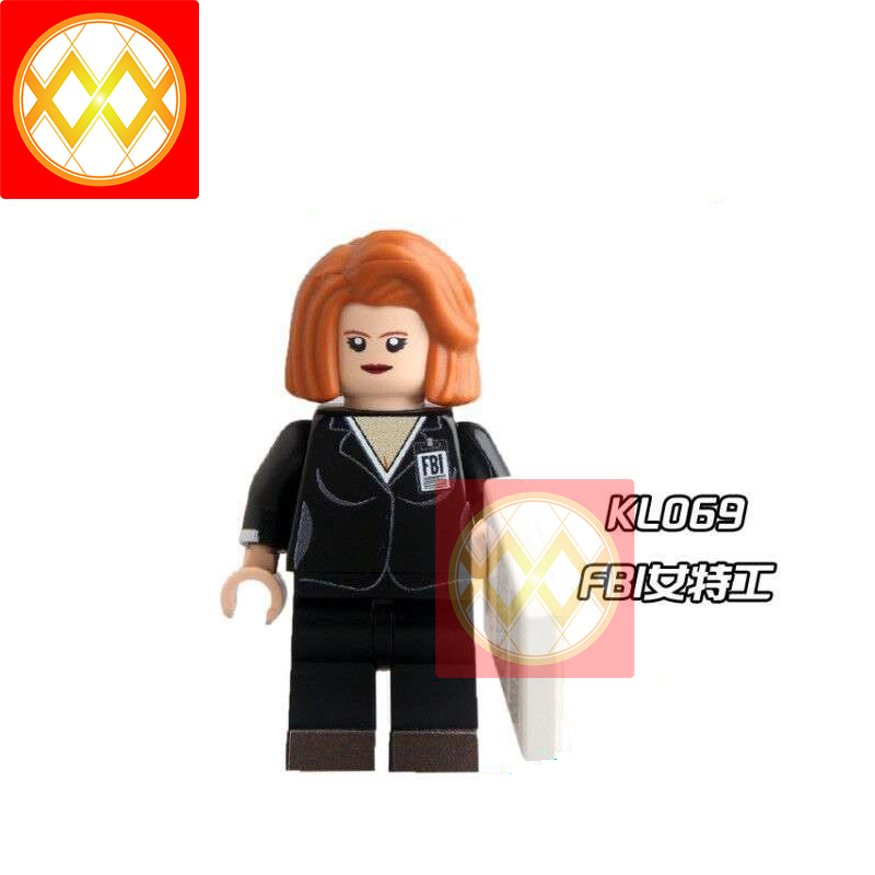 KL9011 FBI Special Agent Nathan Drake Katniss Everdeen Peeta Mellark Uma Thurman Action Figure Building Blocks Kids Toys