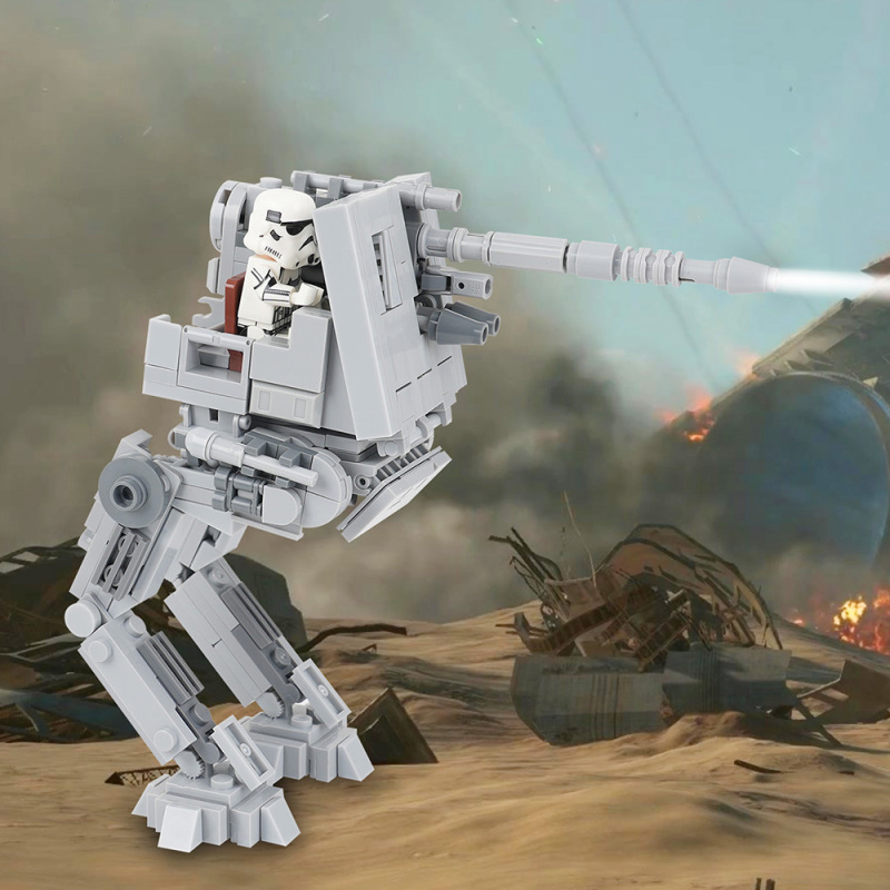 MOC2152  Star Wars Movie series AT-DT Droid Model Building Blocks Bricks Kids Toys for Children Gift MOC Parts