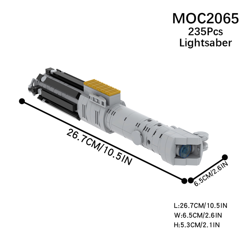 MOC2065 Star Wars Anakin's Lightsaber Building Blocks Bricks Kids Toys for Children Gift MOC Parts