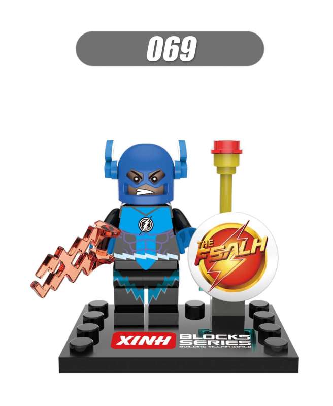 XH067-074 Marvel Movie The Flash Action Figure Building Blocks Kids Toys