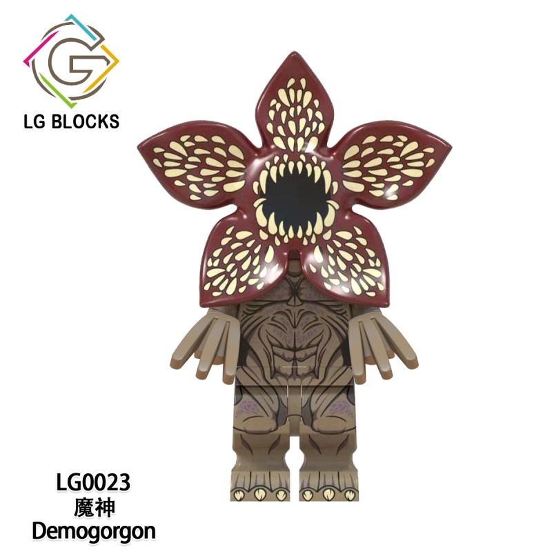 LG1004 TV Movie Stranger Things Demogorgon Dustin Mike Eleven Lucas Will Chief Jim Hopper Joyce Action Figure Building Blocks Kids Toys