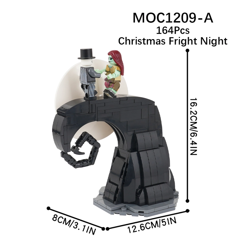 MOC1209 Creativity series Christmas Eve Model Building Blocks Bricks Kids Toys for Children Gift MOC Parts