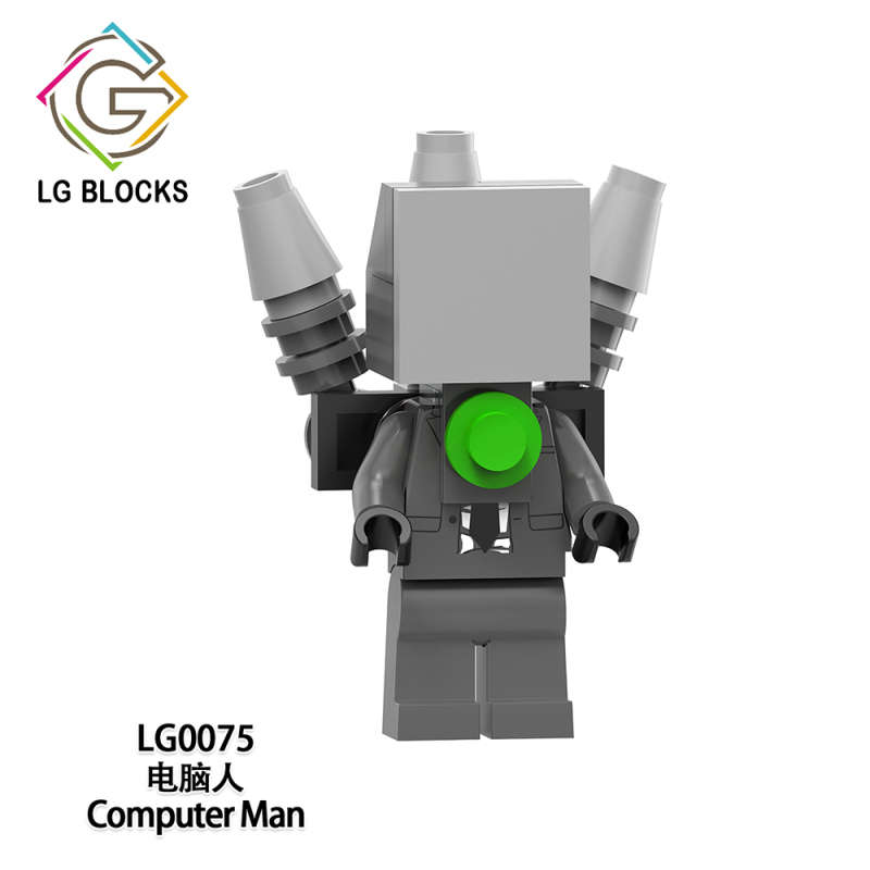 LG1008 Creativity series Skibidi Toilet Action Figure Character Model Building Blocks Bricks Kids Toys for Children Gift  LG1009  LG1010 LG1011 Updated on 20th Oct