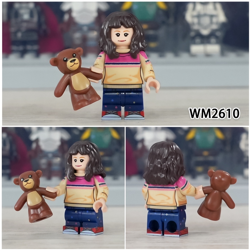 WM6170 FNAF Five Nights at Freddy Abby Mike Chica Bonnie Freddy Spring Bonnie Foxy Golden Freddy Mini Building Blocks Kids Toys