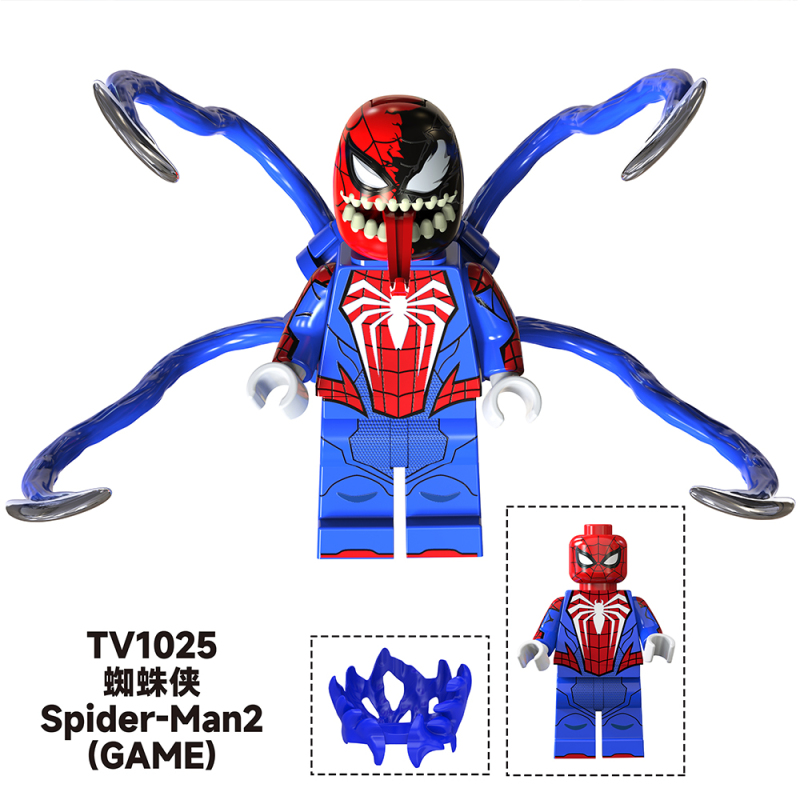 TV6204 New Style Super Heroes Spider 2 Pool The Amazing Watchers Dead Mini Bricks Building Block Figure Collect Toys Juguete