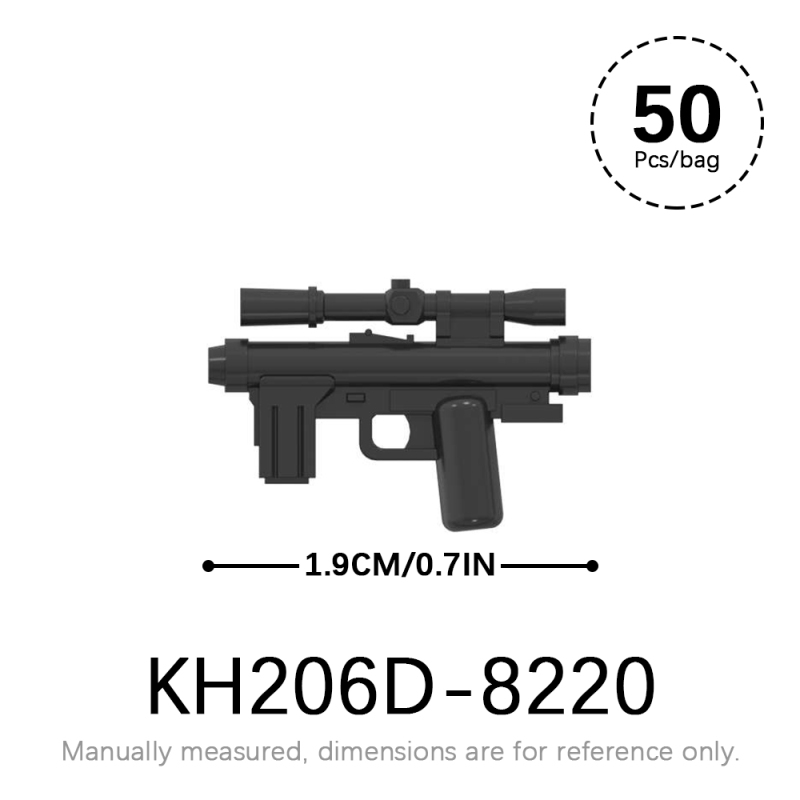 50PCS/SET Weapons Blaster guns Army Series Toys