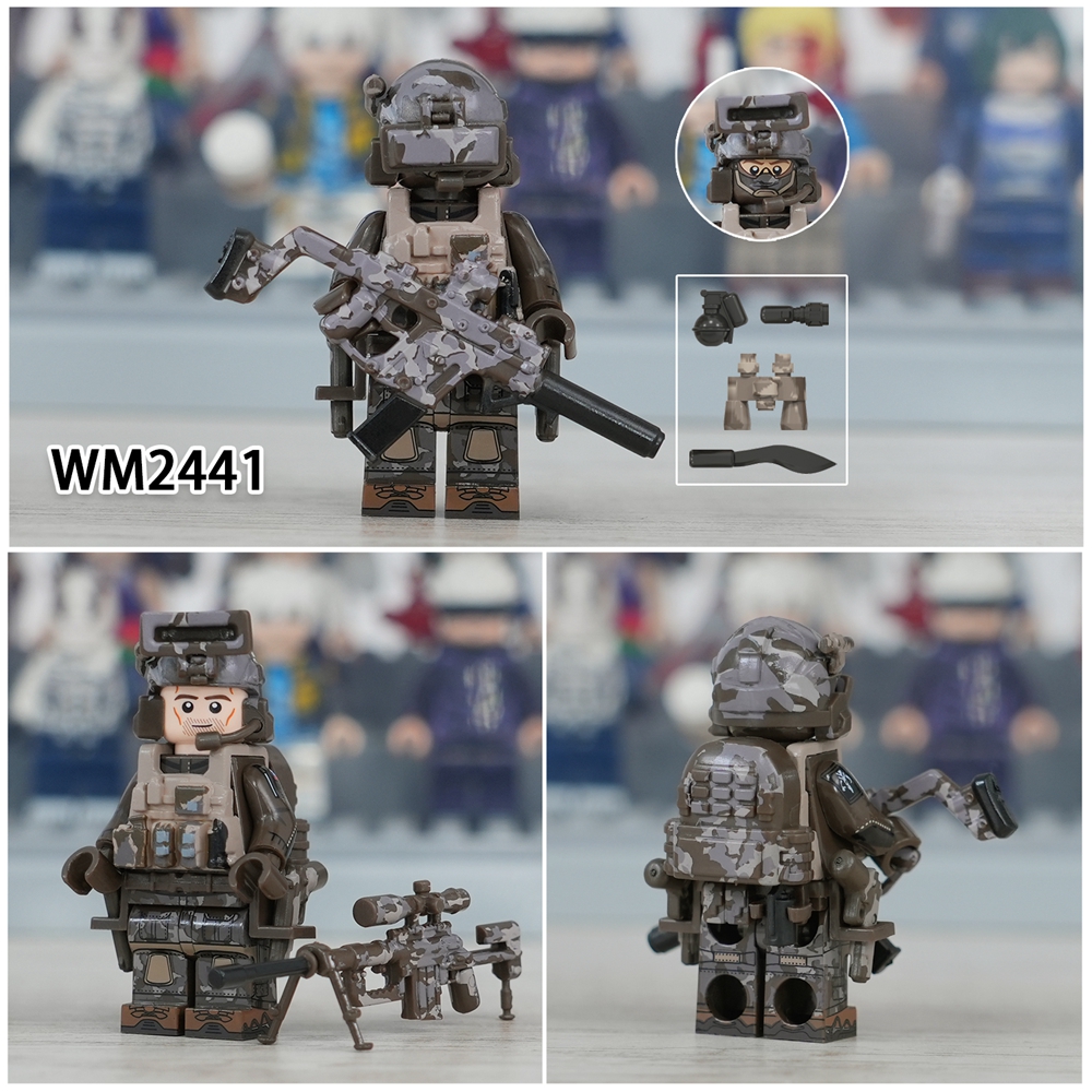 WM6147 New Military Set Special Air Service Alpha Special Forces 