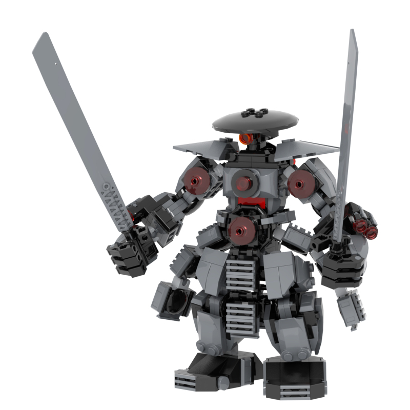 MOC1349 Creative Giant Rock Warrior Mecha 449Pcs Building Blocks Game Character Desert Guard Boss Model Assembly Toys For Kids
