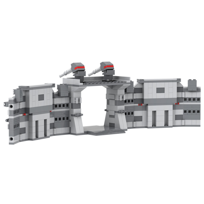 469Pcs MOC2208 SW Building Block Base Defensive Walls Action Toys Educational Toys