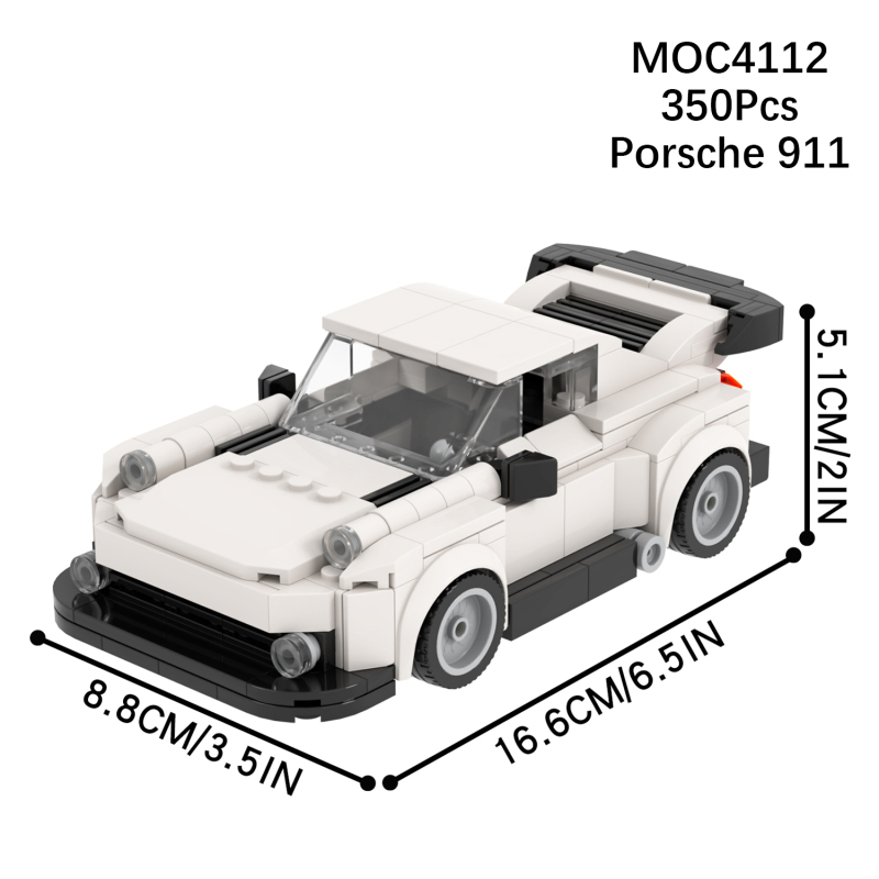 MOC4110-4121 MOOXI City Speed Championed Series Car Set Brick Racer Classic Supercar DIY Building Blocks Children Toys For Gift