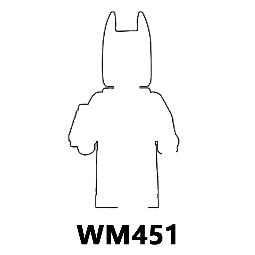 WM451 DC Movie Batman Action Figure Building Blocks Kids Toys