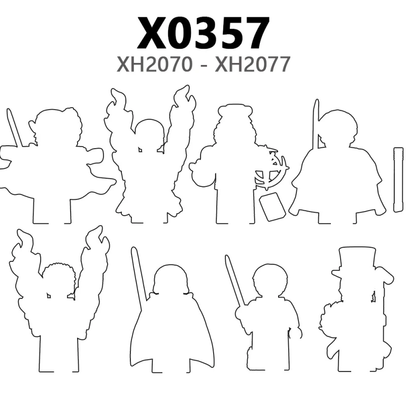 X0357 ONE PIECE Sabo Sanji Roronoa Zoro Monkey D Luffy Silvers Rayleigh